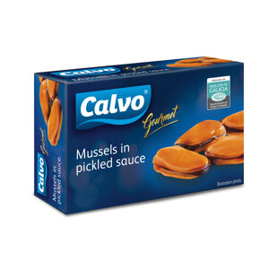 Calvo Gourmet mušle v marináde 115 g